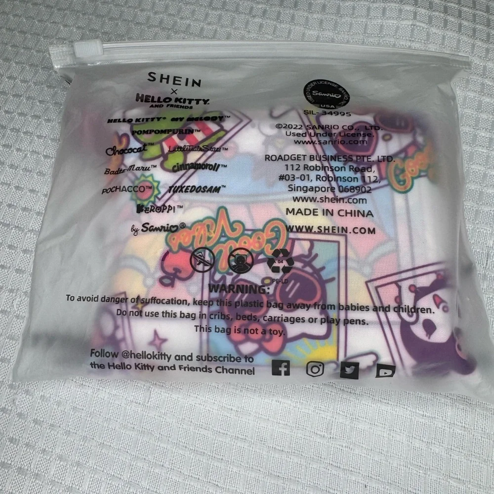 Sanrio Hello Kitty Pink Kids Accessory Bag